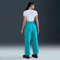 Nike Sportswear Club Fleece женская Mid-Rise оверсайз Sweatpants цвет зеленый