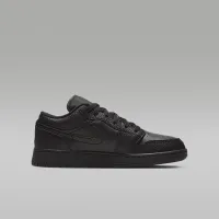 Nike Air Jordan 1 Low Big детские Кроссовки цвет черный
