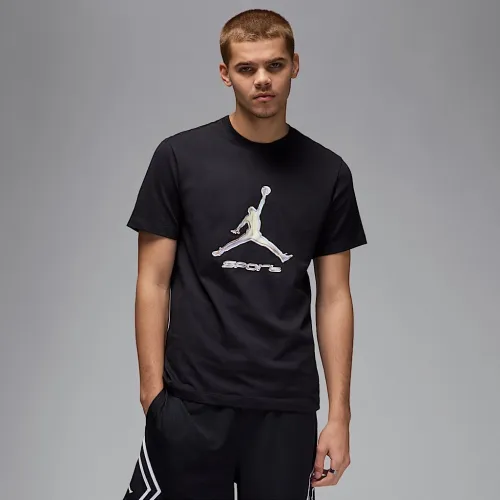 Nike Jordan Sport мужские Dri-FIT футболка цвет черный