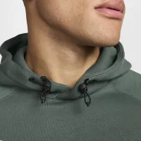 Nike Sportswear Tech Fleece мужские Pullover Толстовка с капюшоном цвет зеленый