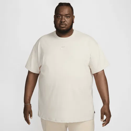 Nike Sportswear Premium Essentials чоловічі футболка колір коричневий