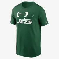 New York Jets Air Essential мужские Nike NFL футболка цвет зеленый