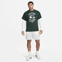 Nike Sportswear мужские Max90 футболка цвет зеленый