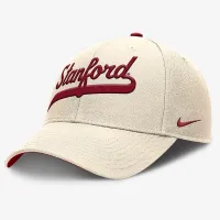 Stanford Cardinal Primetime Rise мужские Nike College Adjustable Hat цвет коричневый