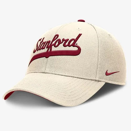 Stanford Cardinal Primetime Rise мужские Nike College Adjustable Hat цвет коричневый