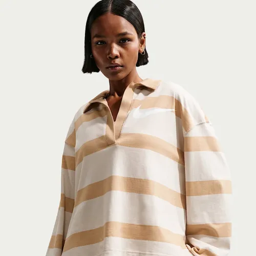 Nike Sportswear женская оверсайз Top цвет серый