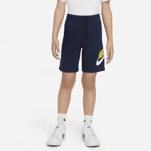 Nike Sportswear Club Little дитячі French Terry шорти блакитний