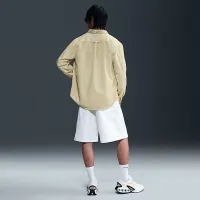 Nike Life мужские Oxford Shirt цвет коричневый
