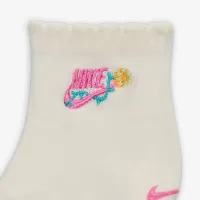 Nike Baby (12-24M) Flowral Gripper носки (3 пары) цвет белый