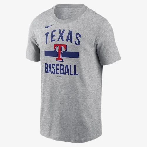 Texas Rangers Arched чоловічі Nike MLB футболка колір сірий