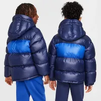 Nike Sportswear Heavyweight Synthetic Fill EasyOn Big дитячі Therma-FIT Repel Loose Hooded Куртка блакитний