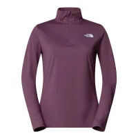 Футболка The North Face Flex Slim 1/4 Zip Long-Sleeve 0A894D1NI1 - бордовая