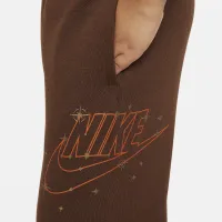 Nike Sportswear Shine Fleece Pants Toddler Pants цвет коричневый