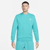 Nike Sportswear Club Fleece мужские Crew цвет зеленый