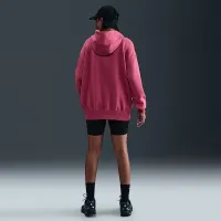 Nike Sportswear Phoenix Fleece жіноча оверсайз Pullover Толстовка з капюшоном колір фіолетовий