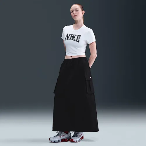 Nike Sportswear женская Loose Cargo юбка цвет черный
