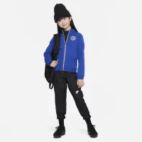 Nike Chelsea FC Academy Pro Big дитячі Knit Soccer Куртка блакитний