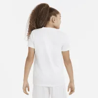 Nike Dri-FIT Legend Big дитячі (Girls') V-Neck тренувальні футболка колір білий