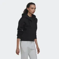 Кофта/футболка adidas All SZN Fleece Full-Zip Толстовка с капюшоном HC8848 -  Черная