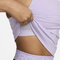 Nike Swoosh жіноча Medium-Support Padded Sports Bra Tank колір фіолетовий