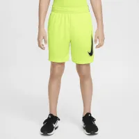 Nike Multi Big детские (для мальчиков) Dri-FIT Graphic тренировочные шорты Yellow