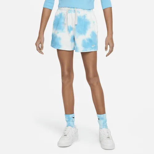 Nike Sportswear Big дитячі (Girls') Washed шорти блакитний