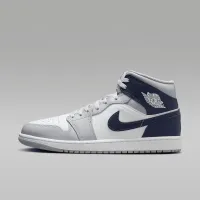 Nike Air Jordan 1 Mid чоловічі Кросівки колір білий