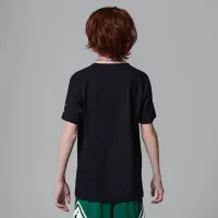 Nike Jordan Big дитячі Embroideколір червоний футболка колір чорний
