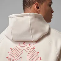 Nike Jordan Flight Club Fleece мужские Full-Zip Knit свитшот цвет коричневый