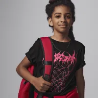 Nike Jordan Dri-FIT MJ Sport Big дитячі Graphic футболка колір чорний