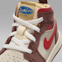 Nike Jordan 1 Mid SE Baby/Toddler Кроссовки цвет белый