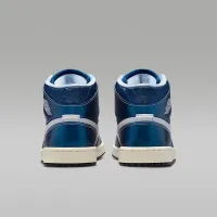 Nike Air Jordan 1 Mid SE женская Кроссовки цвет черный