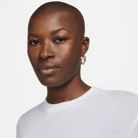 Nike One Relaxed жіноча Dri-FIT Short-Sleeve Top колір білий