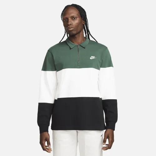Nike Club чоловічі Long-Sleeve Top колір зелений