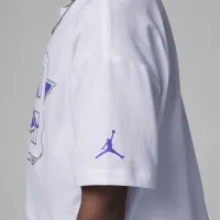 Nike Jordan Jumpman Shine Tee Big Kids футболка колір білий