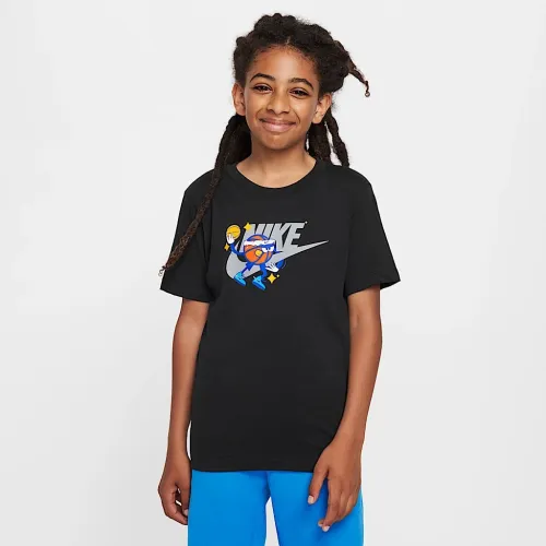 Nike Sportswear Big детские футболка цвет черный