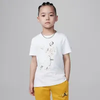 Nike Air Jordan Little детские Dots Graphic футболка цвет белый