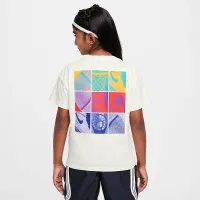 Nike Sportswear Big детские футболка цвет белый