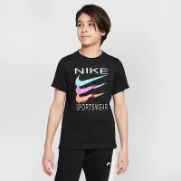 Nike Sportswear Big детские футболка цвет черный