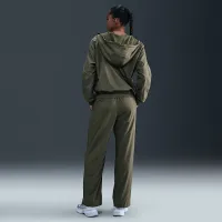 Nike Sportswear Classic женская Mid-Rise Open-Hem Pants цвет зеленый