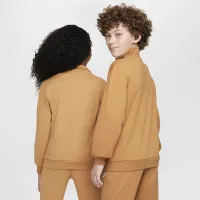 Nike Sportswear Club Big детские Full-Zip Knit Куртка цвет коричневый