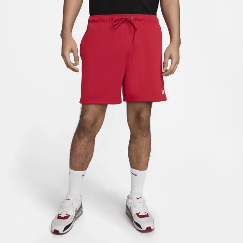 Nike Club чоловічі Mesh Flow шорти колір червоний