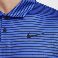 Nike Tour чоловічі Dri-FIT Striped для гольфу Polo блакитний