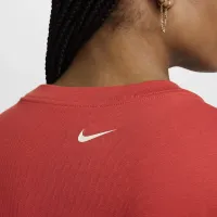 Nike Sportswear Essential женская оверсайз футболка цвет красный