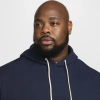 Nike Standard Issue мужские Dri-FIT Pullover баскетбольные Толстовка с капюшоном синий