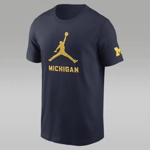 Michigan Wolverines Campus Mascot мужские Nike College футболка синий