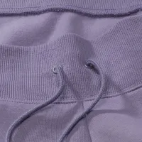 Nike Sportswear Phoenix Fleece женская С высокой Талией Loose шорты (большие размеры) цвет фиолетовый