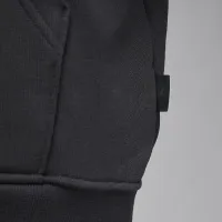 Nike Air Jordan Wordmark чоловічі Fleece Pullover Толстовка з капюшоном колір чорний
