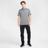 Nike Tour чоловічі Dri-FIT Heatheколір червоний для гольфу Polo колір чорний