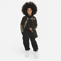 Nike Sportswear Club Fleece Little детские Pullover Толстовка с капюшоном цвет черный